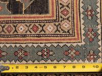 A Meshed Wool Rug
