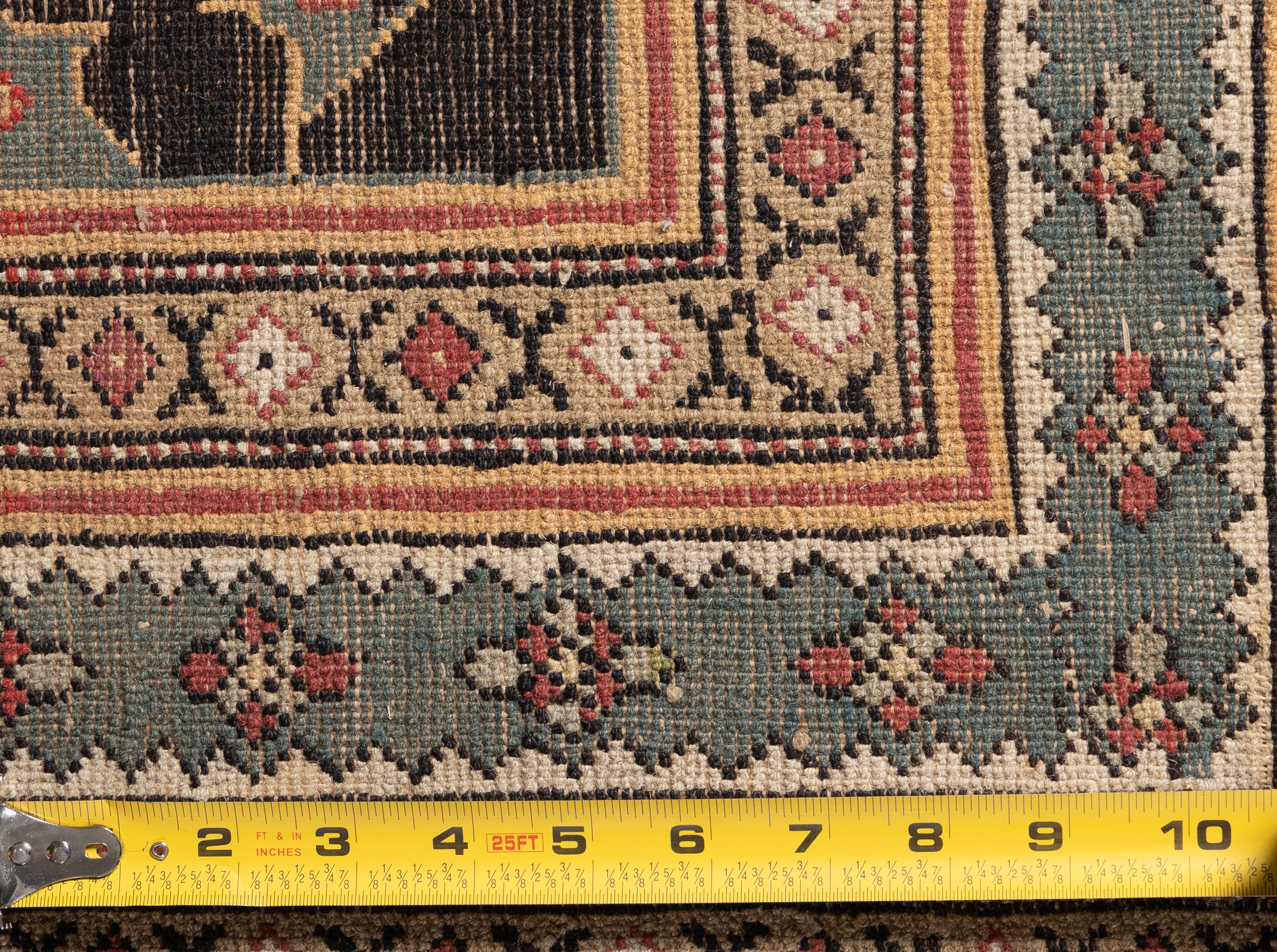 A Meshed Wool Rug