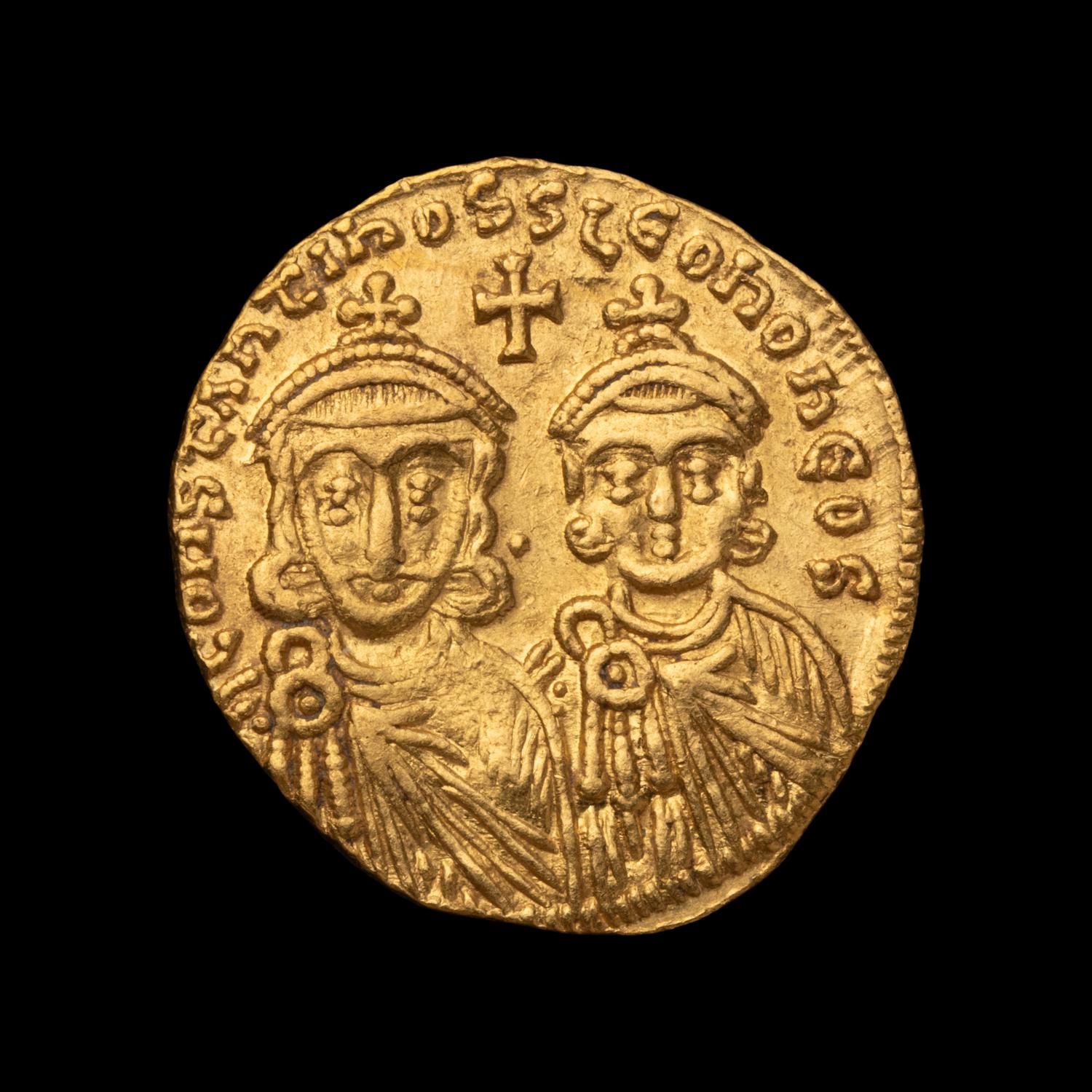 [ANCIENT] BYZANTINE EMPIRE. Constantine V (c. 751-757 AD), Av Solidus (4.4g)