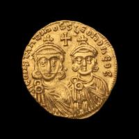 [ANCIENT] BYZANTINE EMPIRE. Constantine V (c. 751-757 AD), Av Solidus (4.4g)