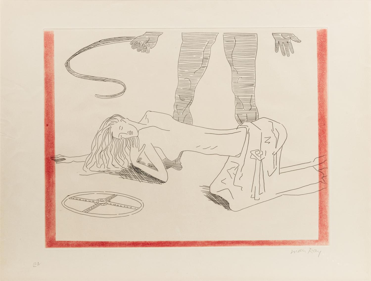 Donna (plate 5 from Ballade de Dames Hors du Temps )