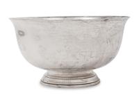 An American Silver Revere Bowl