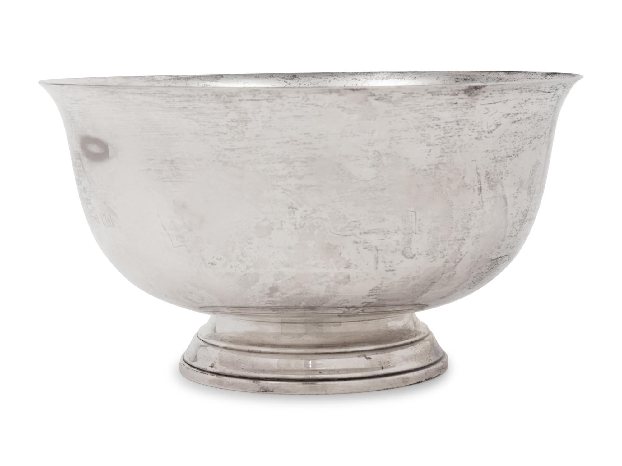 An American Silver Revere Bowl