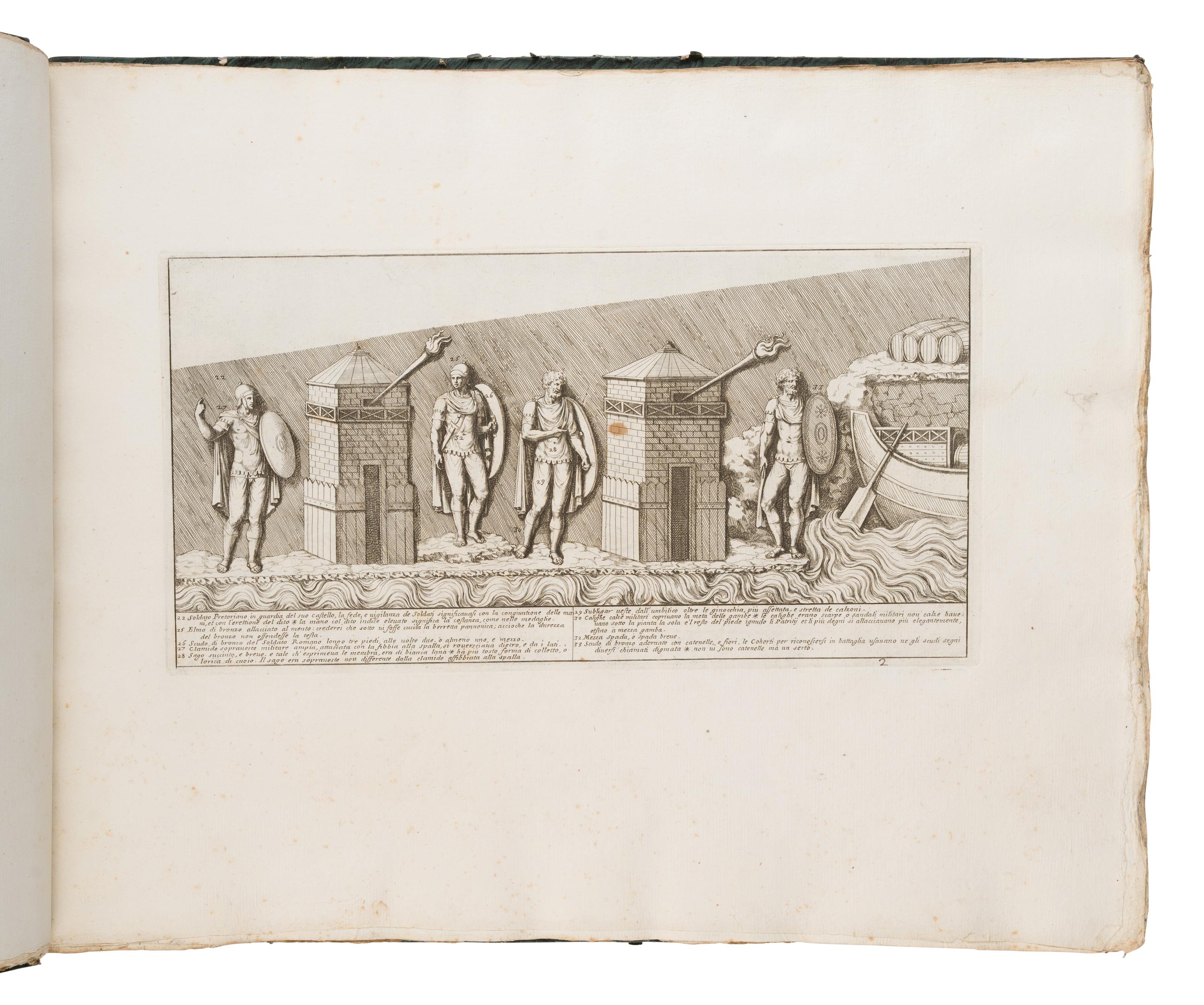 Bartoli, Pietro (1615-1700). Colonna Traiana, eretta dal senato, e popolo romano all'imperatore Traiano Augusto nell suo foro in Roma . Rome: Giovanni Giacomo de Rossi, n.d. [ca 1673].