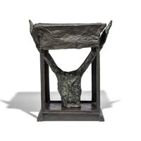 Mimmo Paladino (Italian, b. 1948) — Asino Sonoro (Caged Head) , 1984