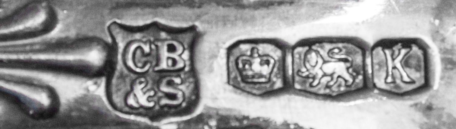An English Silver Flatware Service, Cooper Brothers & Sons, Sheffield, 1945-1952, Kings pattern, comprising: 8 dinner knives 8 dinner f