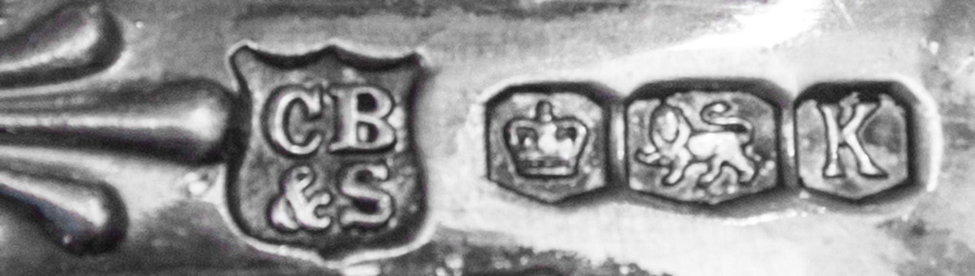 An English Silver Flatware Service, Cooper Brothers & Sons, Sheffield, 1945-1952, Kings pattern, comprising: 8 dinner knives 8 dinner f
