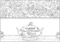 Louise Lawler (American, b. 1947) — Pollock and Tureen (Traced), 1984/2013