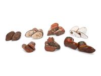 Isleta and Tesuque Pottery Moccasins