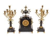 A Continental Three-Piece Garniture