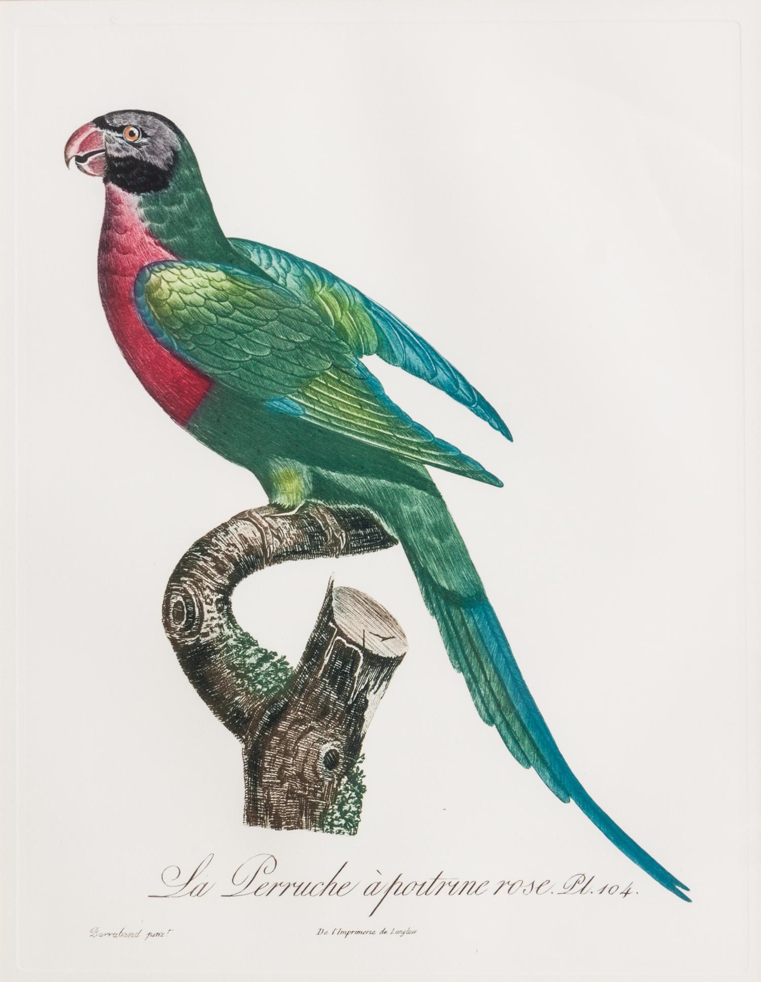 A Group of Four Decorative Prints Height of largest frame 25 x width 21 1/2 inches. — 20TH CENTURY