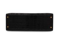 Hermès Kelly 32 Shiny Black Alligator, 1992
