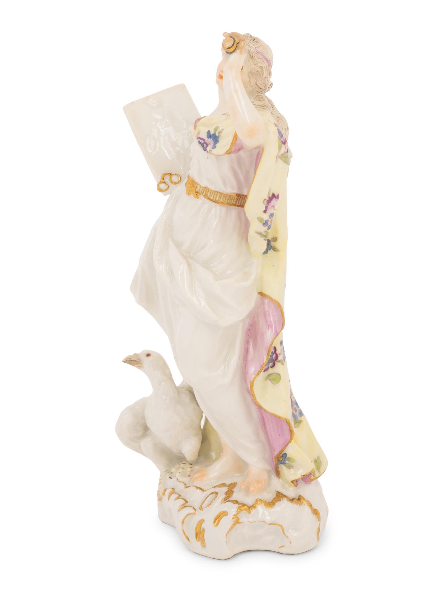 A Meissen Porcelain Figure Emblematic of Sight