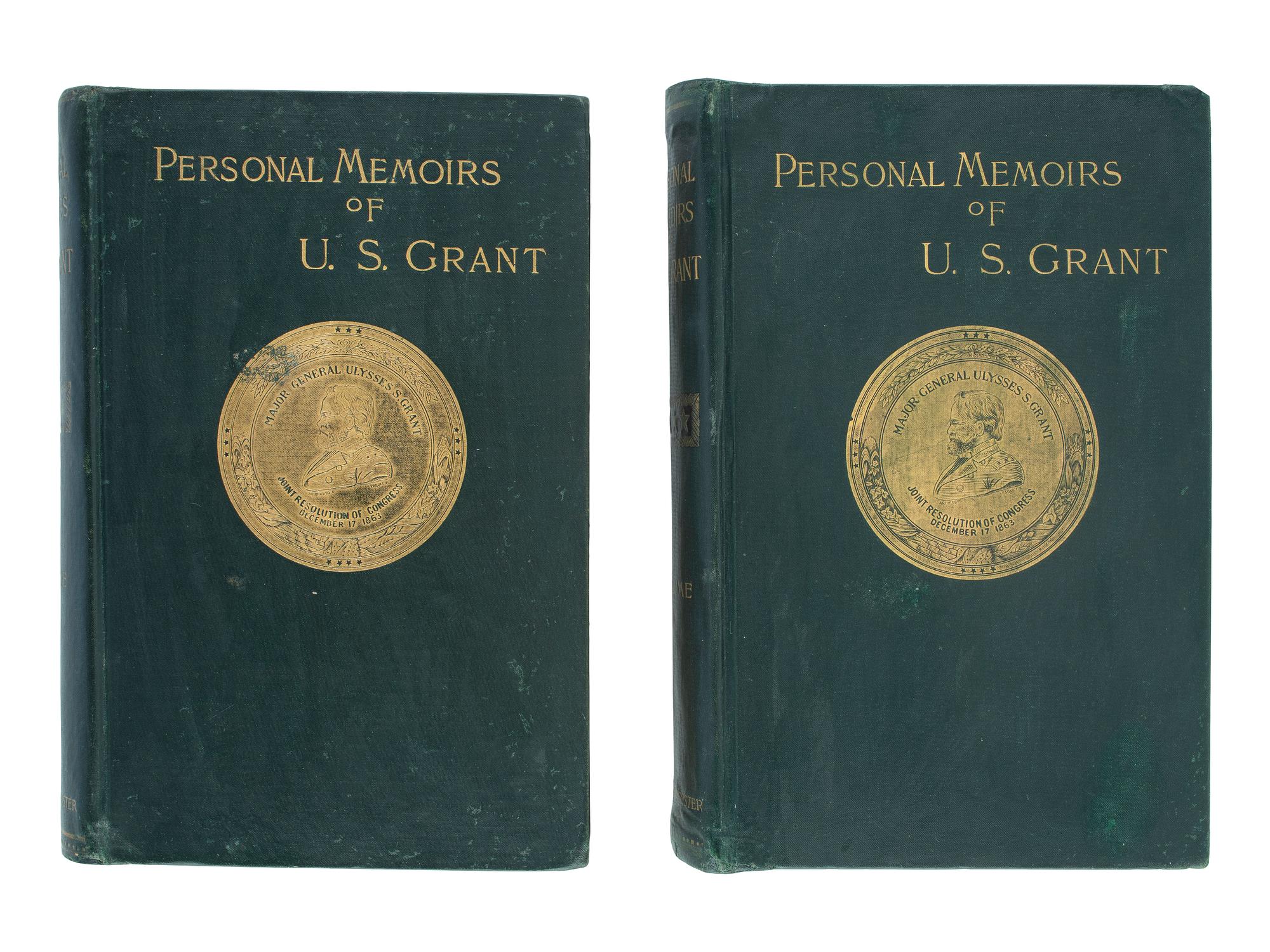 [CIVIL WAR]. A large group of Civil War related books incl. Grant's Personal Memoirs .