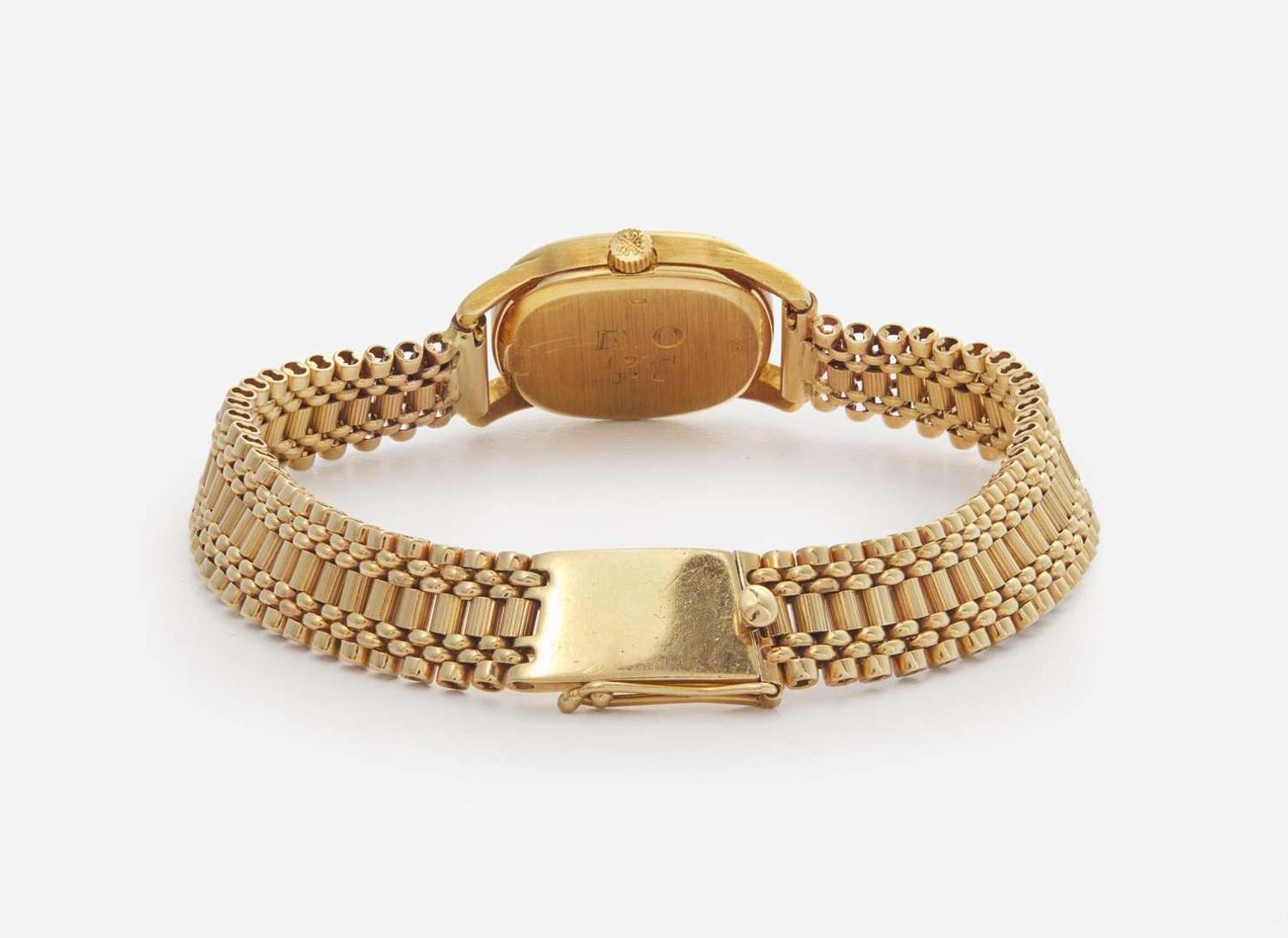 A Ladies Patek Philippe Yellow Gold Watch