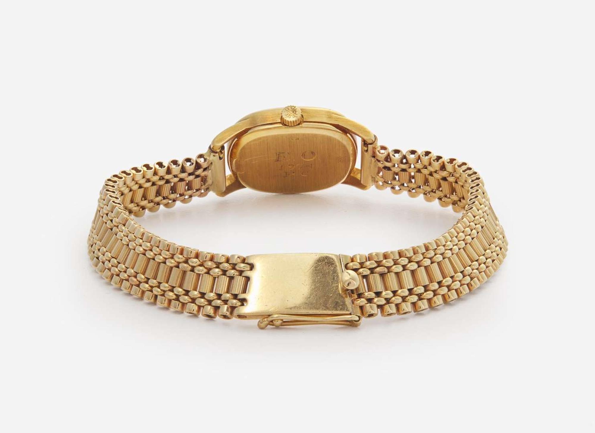 A Ladies Patek Philippe Yellow Gold Watch