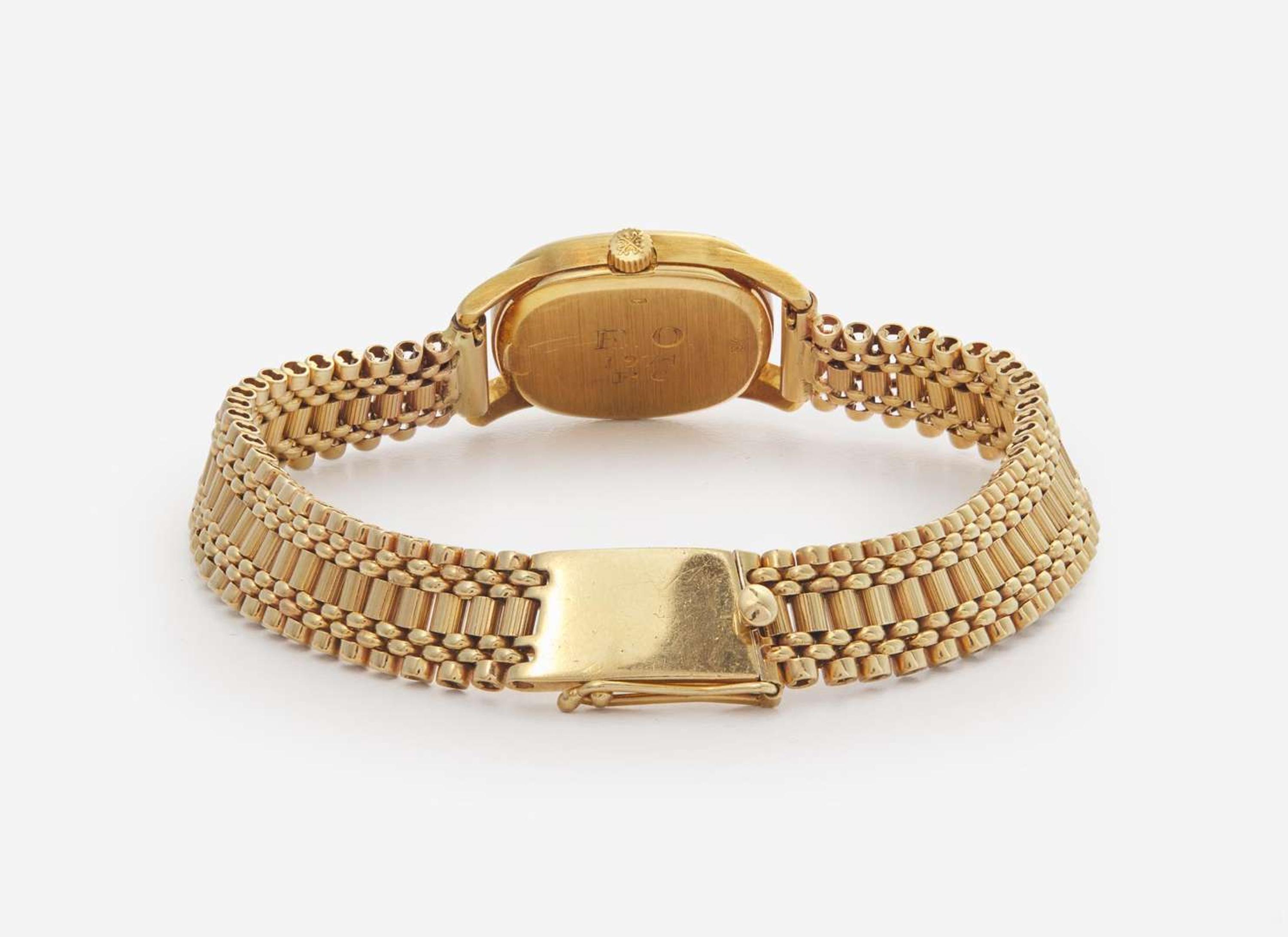 A Ladies Patek Philippe Yellow Gold Watch