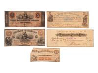 [CONFEDERATE - CURRENCY]. A large group of southern states currency, including: