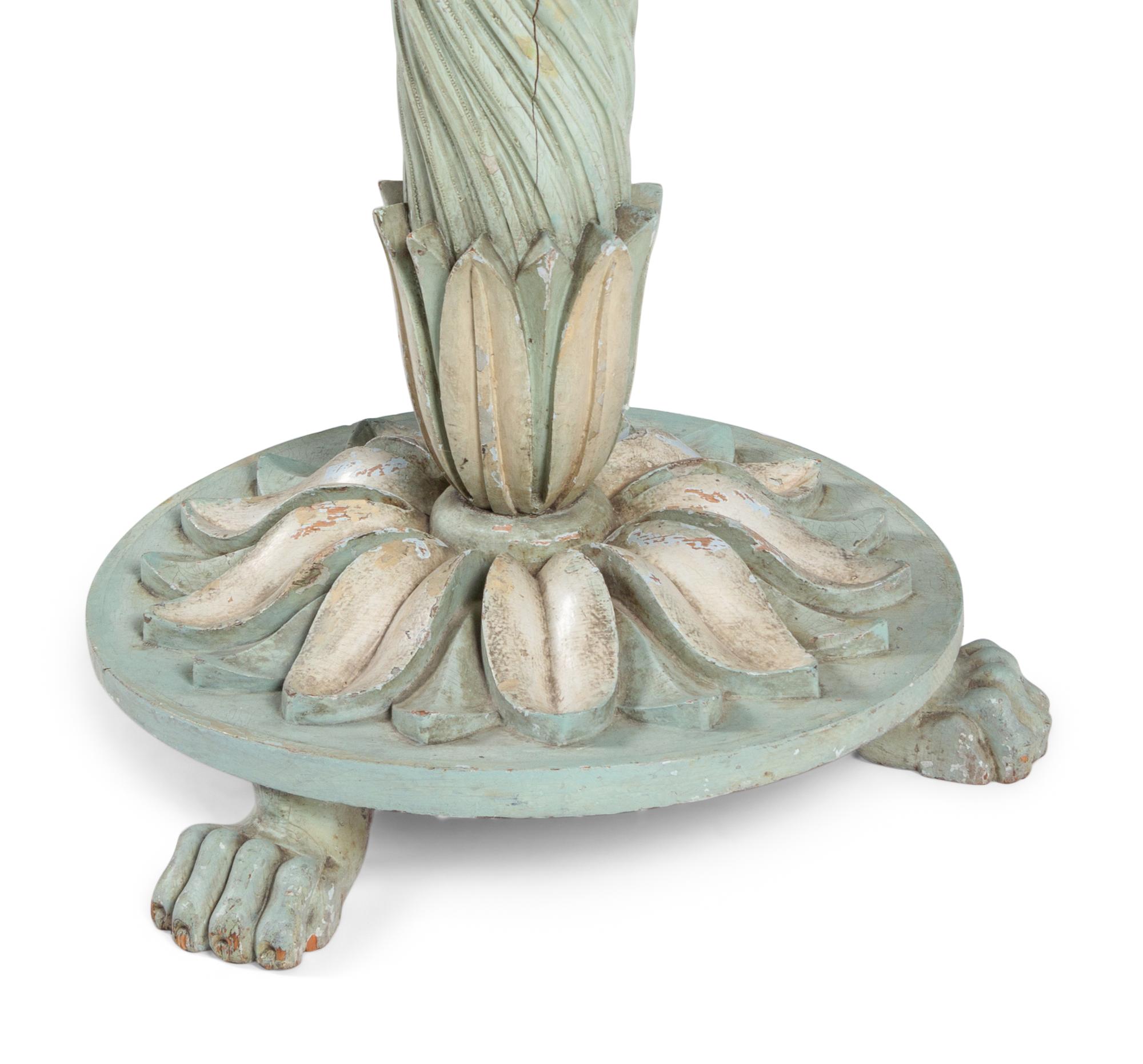 A Continental Painted Side Table