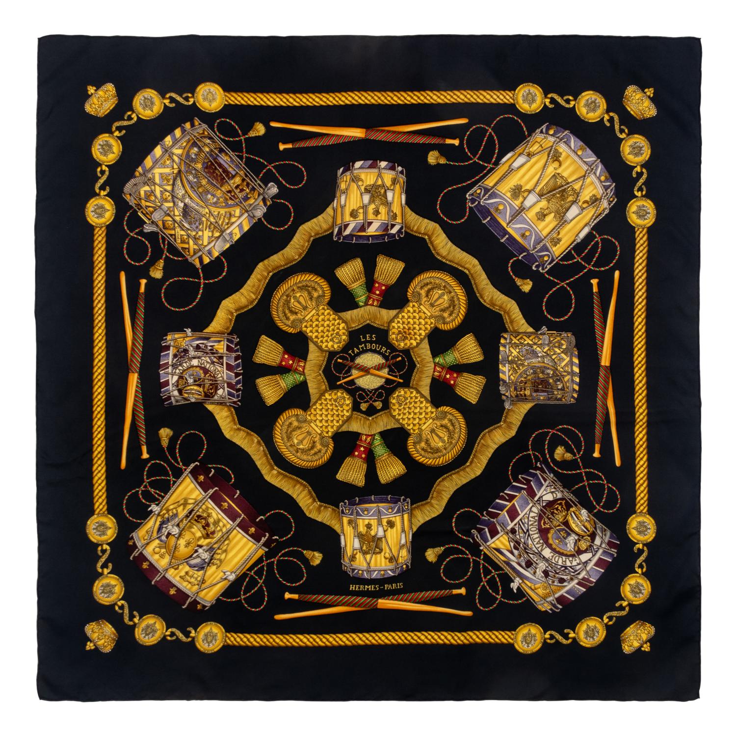Three Hermès Scarves