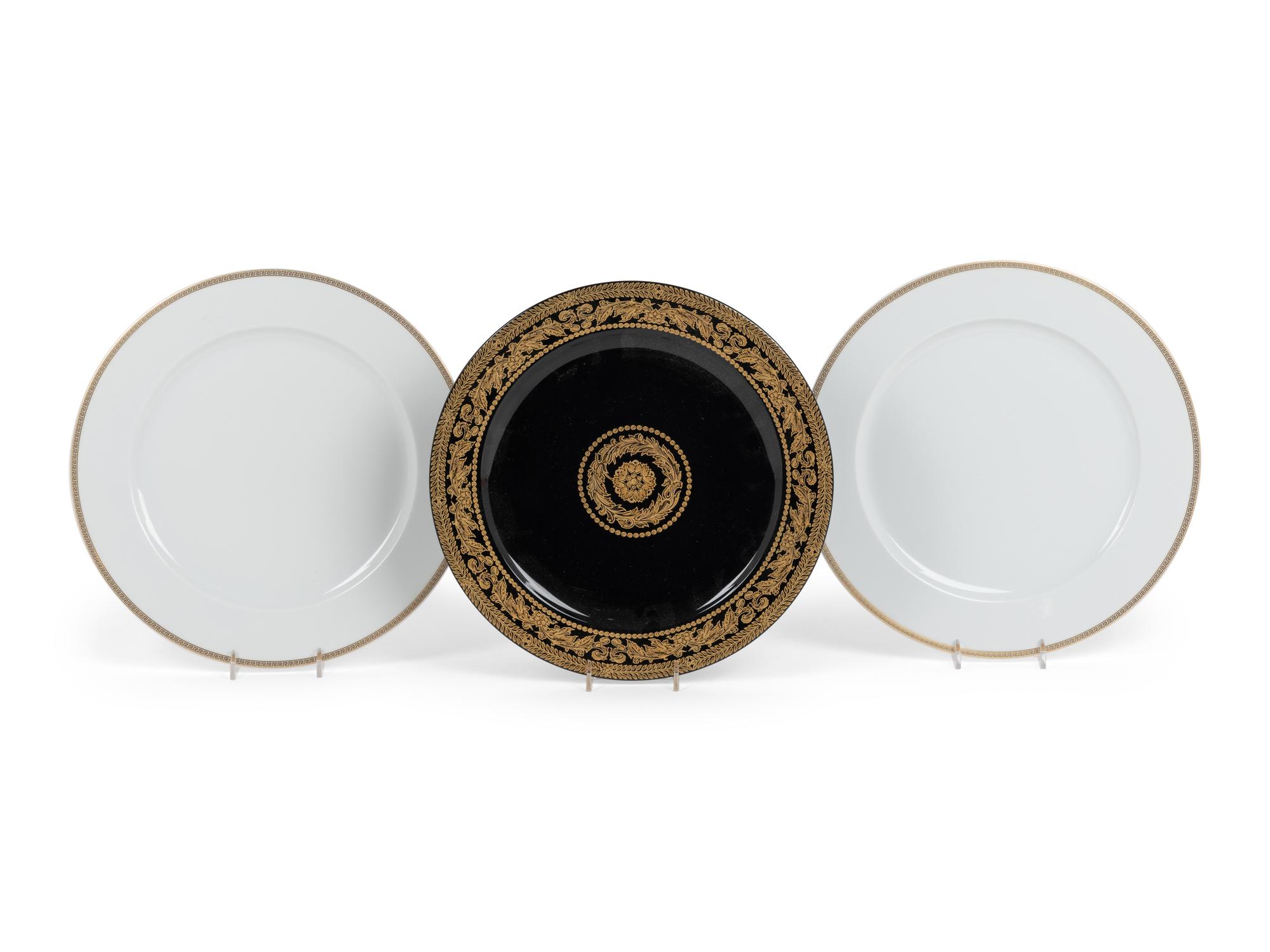 Four Versace Porcelain Table Articles