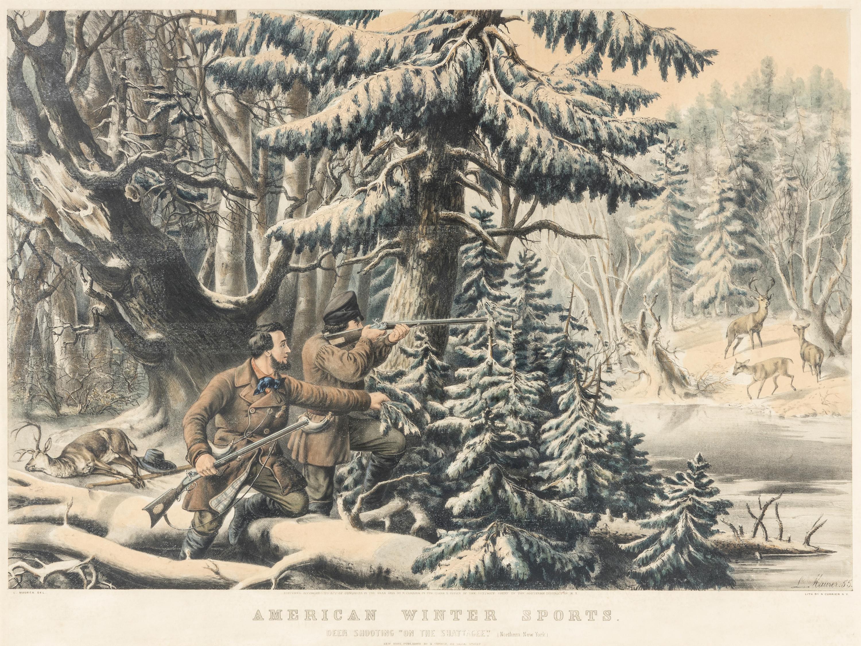 CURRIER, Nathaniel, publisher -- After Louis Maurer