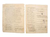[NATIVE AMERICANS] -- [HENDERSON, Daniel B. (1862-1940)]. An archive of letters and documents mostly related to Henderson's work representing Native American interests, including: