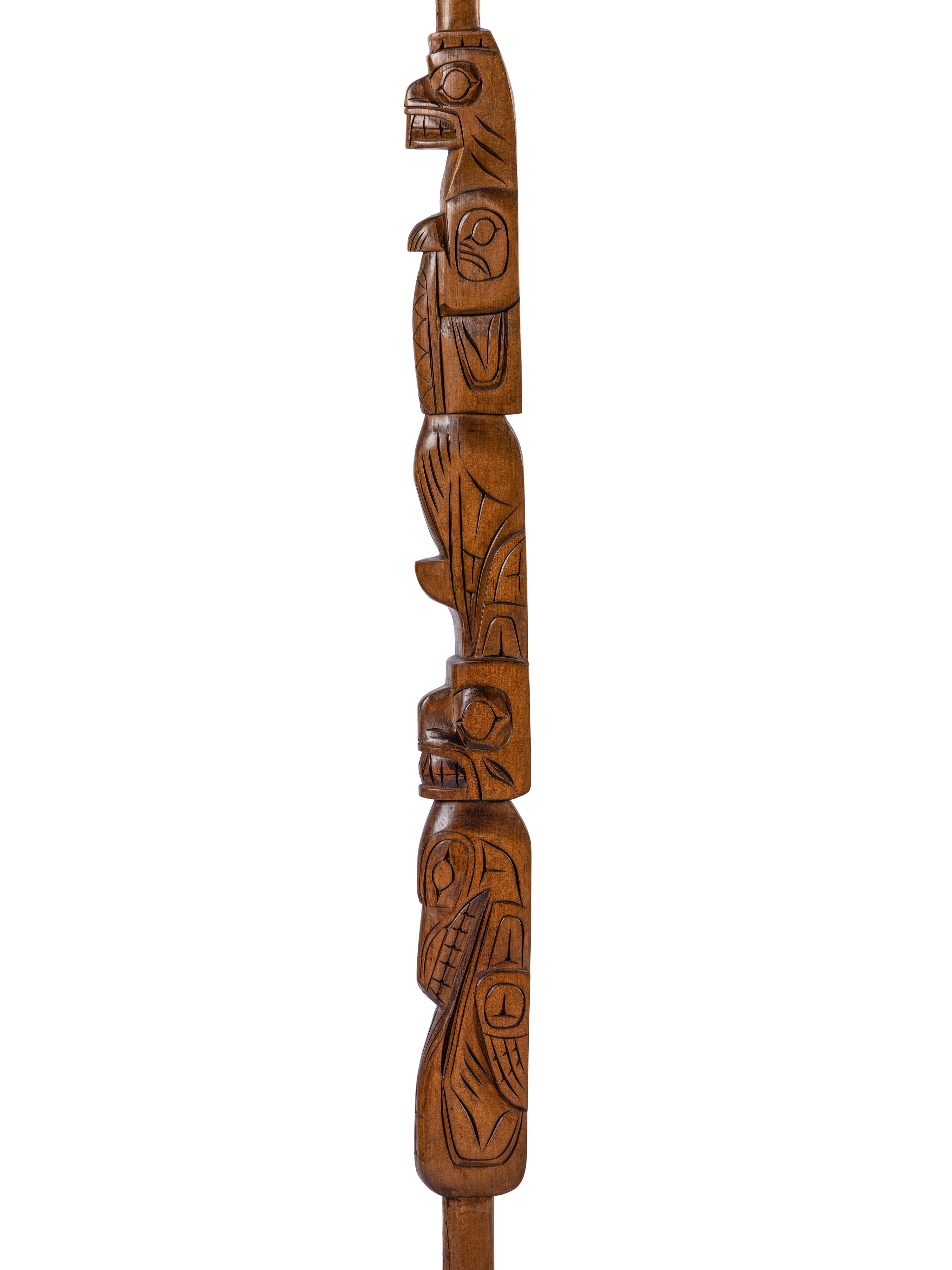 Northwest Coast Speaker's Staff