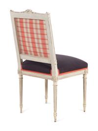 A Set of Three Louis XVI Painted Side Chairs