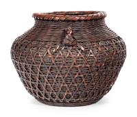 A Bamboo Flower Arranging Basket