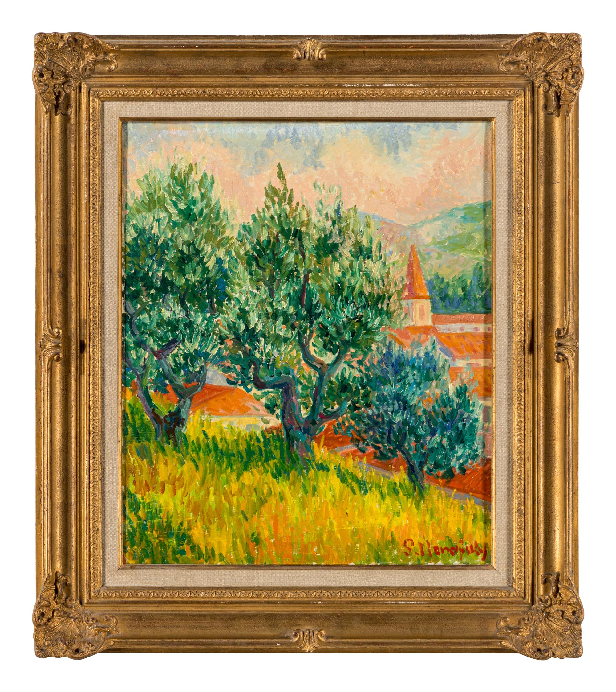 Untitled (Village Scene)