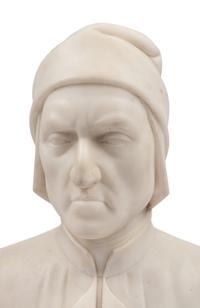 An Italian Marble Bust of Dante Alighieri