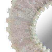 A Rock Crystal "Sunburst" Mirror