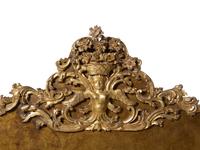 A Louis XV Style Carved Giltwood Headboard