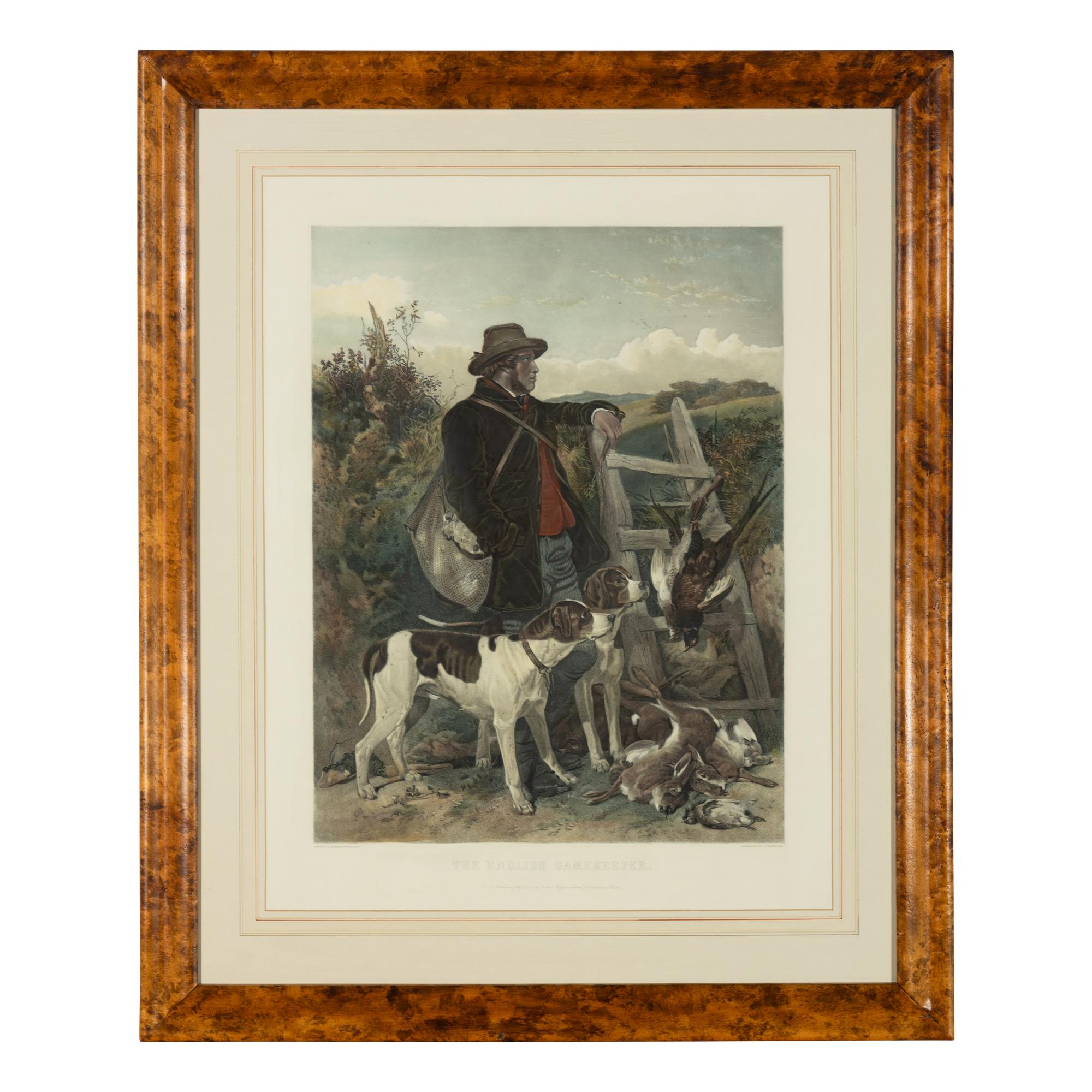 Frederick Stacpoole (British, 1813-1907) — The Scotch Gamekeeper and The English Gamekeeper (two works after Richard Ansdella)