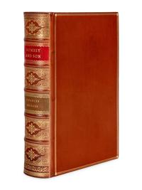 DICKENS, Charles (1812-1870). Dombey and Son . London: Bradbury and Evans, 1848.