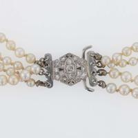 A Multi-Strand Edwardian Pearl Necklace