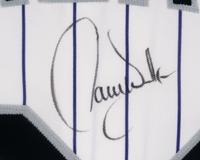 A Group of Signed Autograph Baseball Jersey Displays Featuring Hall of Famers and Notables Including Ken Griffey Jr.