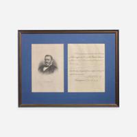 [Presidential] Grant, Ulysses S. Partially-Printed Document, signed