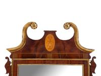 A Federal Style Parcel Gilt Mahogany Mirror