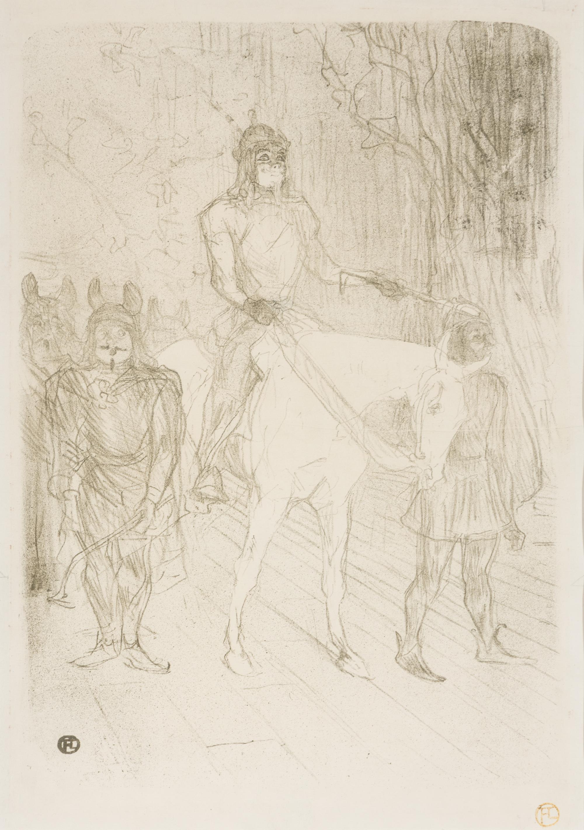 Entrée de Brasseur, dans Chilpéric ,1895