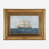 Montague Dawson (British, 1895-1973) Dreadnought