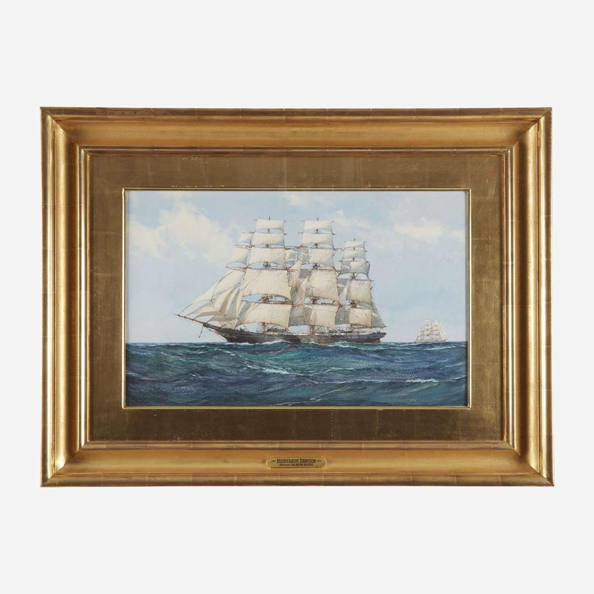 Montague Dawson (British, 1895-1973) Dreadnought