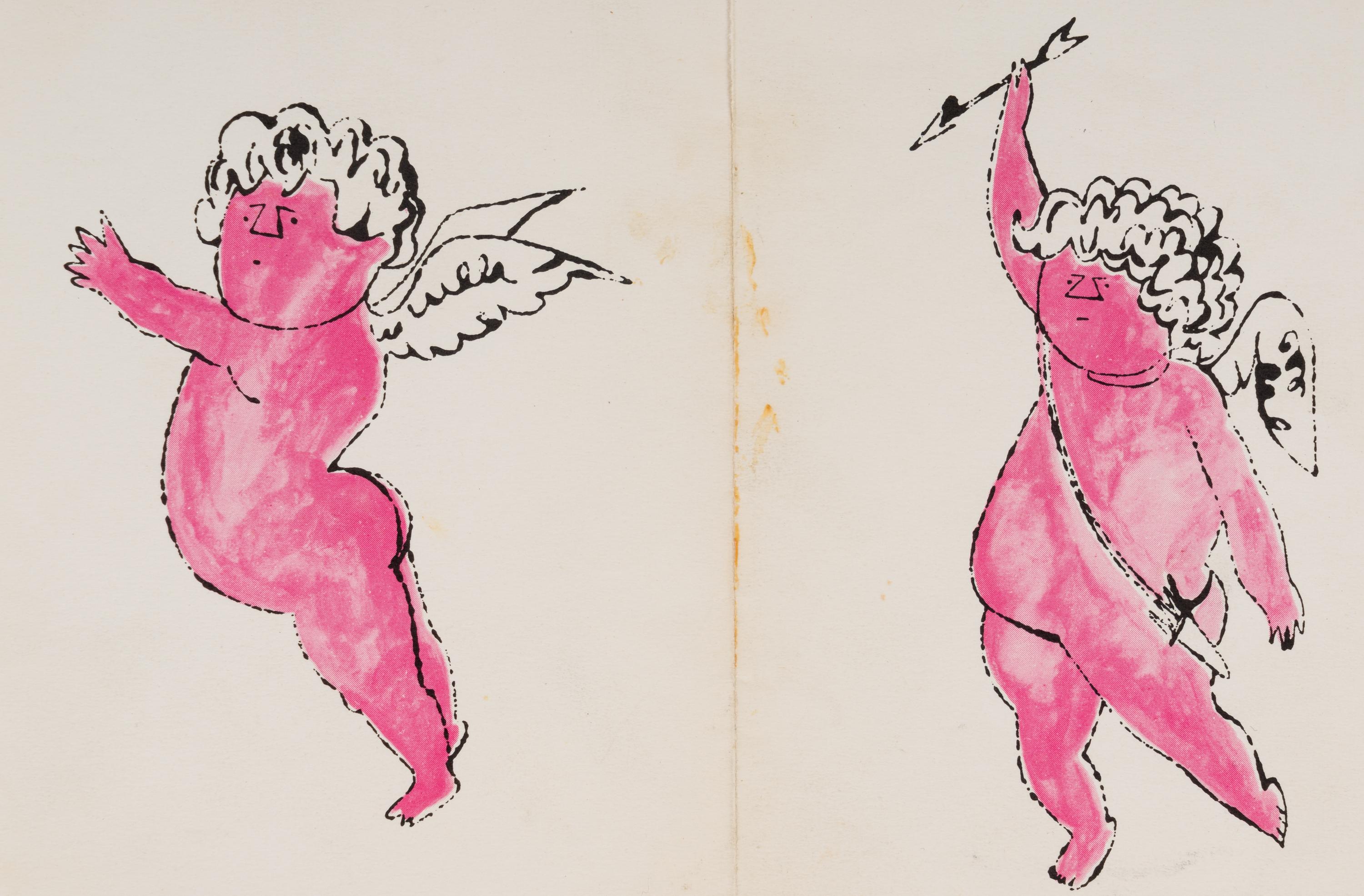 Cherubs (Christmas Card for MoMA) , ca. 1952