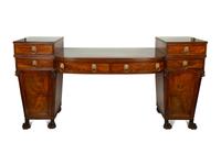 A Regency Style Mahogany Sideboard