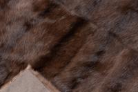 Sable Fur Blanket Lined with Gray Wool, Attributed to J. Mendel