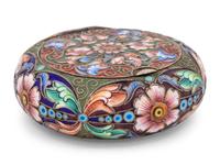 A Feodor Ruckert Enameled Snuff Box