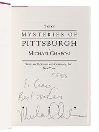 CHABON, Michael (b. 1963). The Mysteries of Pittsburgh . New York: William Morrow and Company, Inc., [1988].