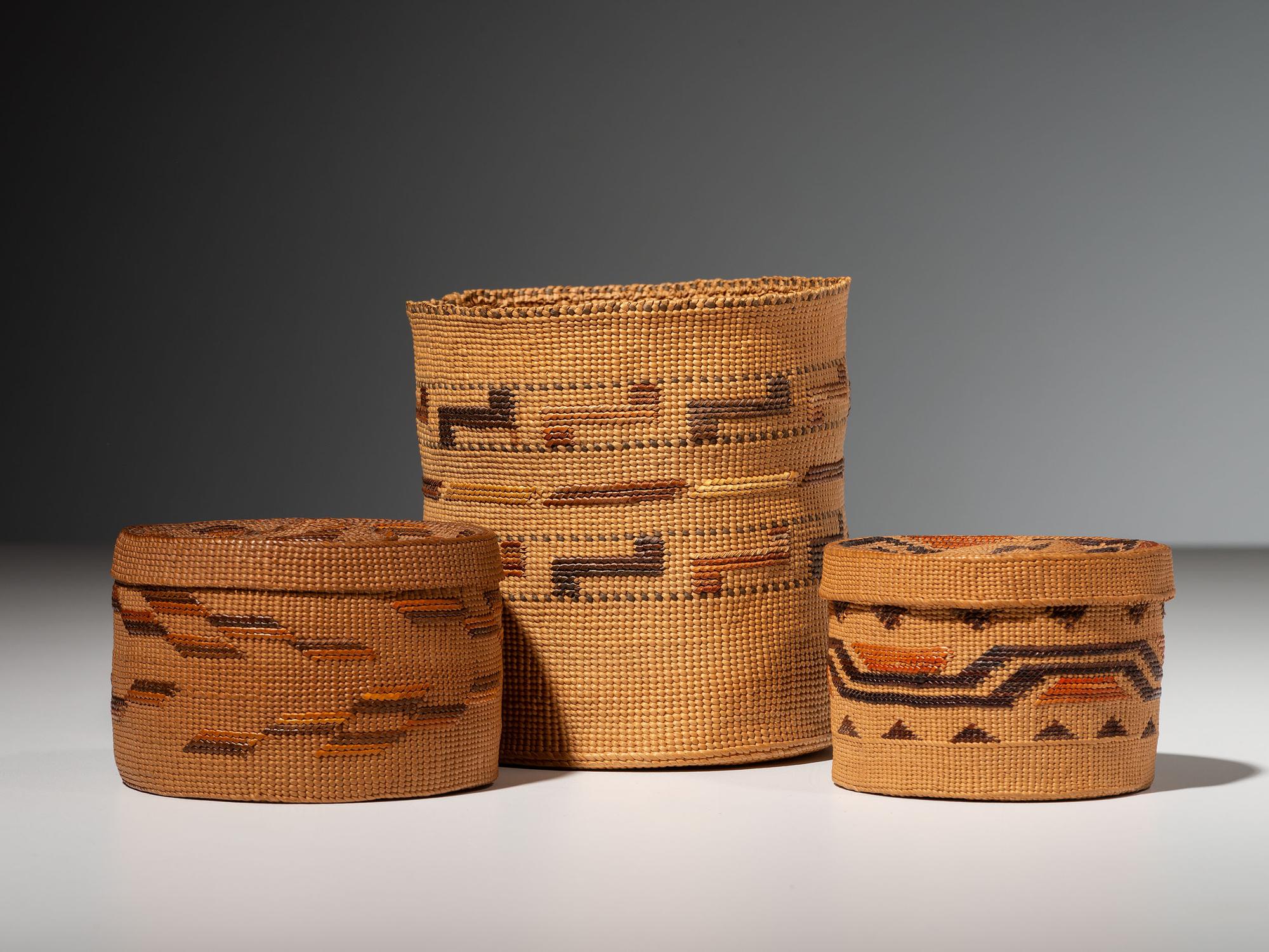 Tlingit Rattletop Baskets
