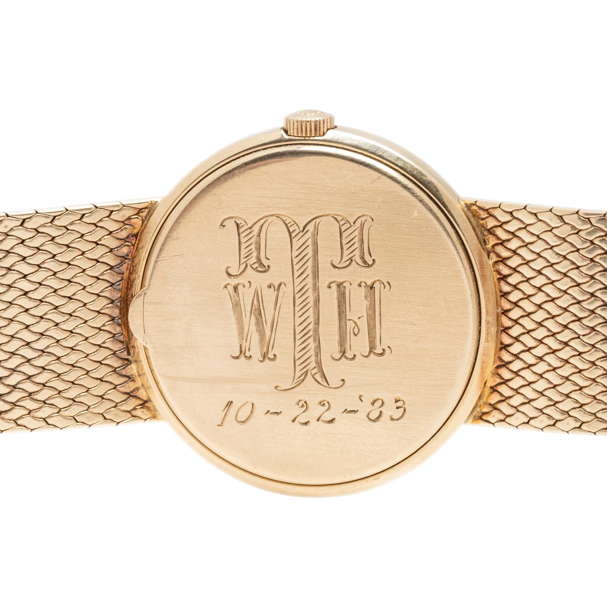 PATEK PHILIPPE, REF. 3801/3 18K YELLOW GOLD 'CALATRAVA' DATE WATCH